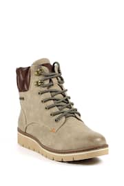 Lunar Natural Roberta Stone Waterproof Ankle Boots - Image 2 of 8
