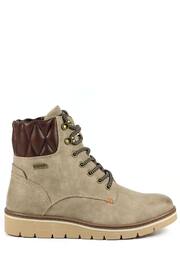 Lunar Natural Roberta Stone Waterproof Ankle Boots - Image 4 of 8