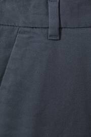 Reiss Airforce Blue Wicket Senior Casual Chino Shorts - Image 4 of 6