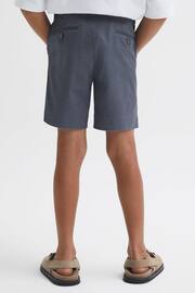 Reiss Airforce Blue Wicket Senior Casual Chino Shorts - Image 5 of 6