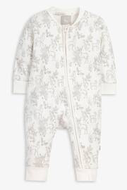 The Little Tailor Baby Sleepsuit And Toy Bunny 2 Piece Gift Set - Image 2 of 7
