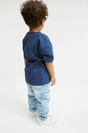 Light Blue Denim Utility Jeans (3mths-7yrs) - Image 3 of 7