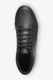 Kickers Black Tovni Hi Leather Shoes - Image 3 of 6