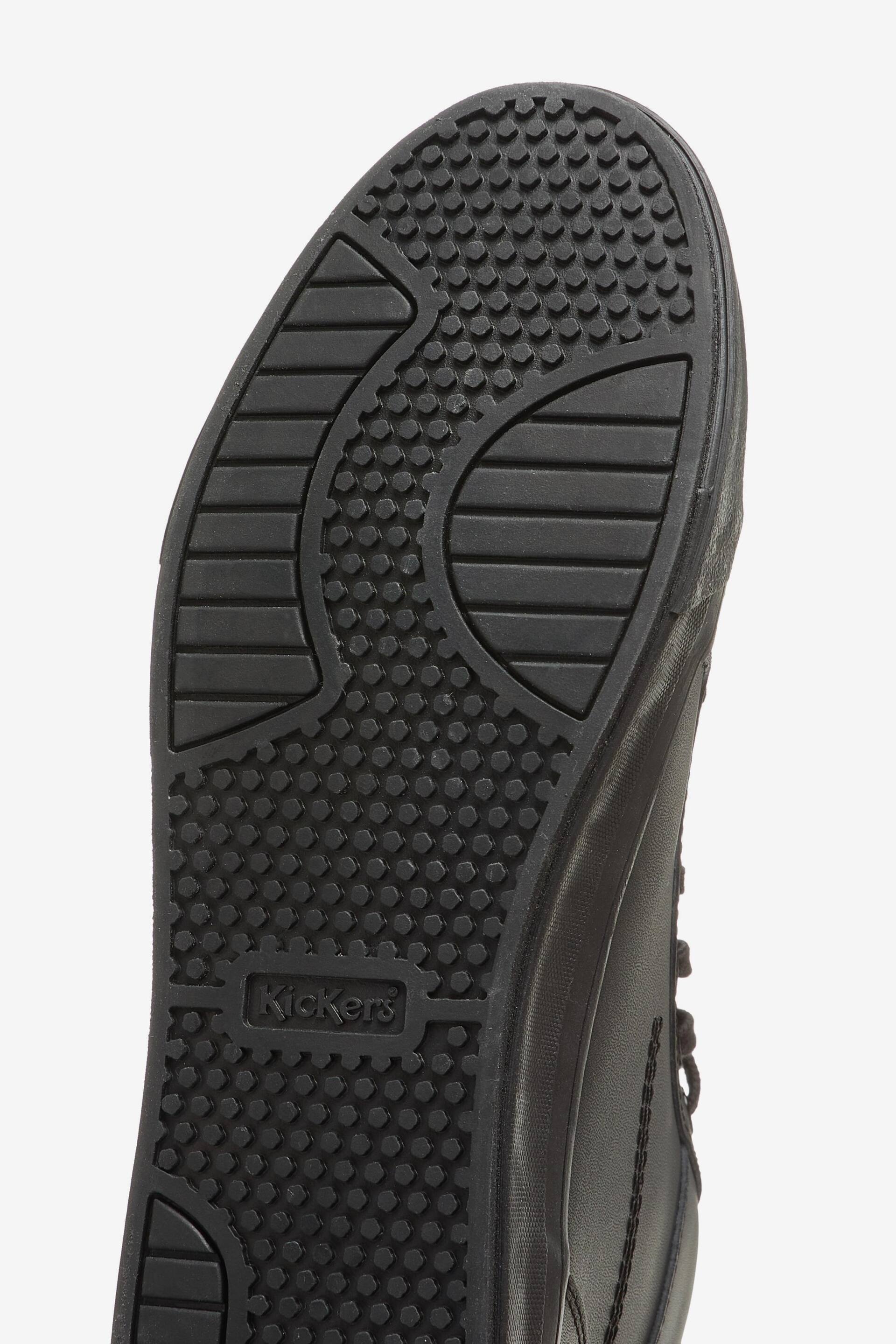Kickers Black Tovni Hi Leather Shoes - Image 4 of 6