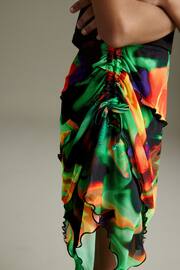 Multi Printed Asymmetric Skirt (3-16yrs) - Image 4 of 7