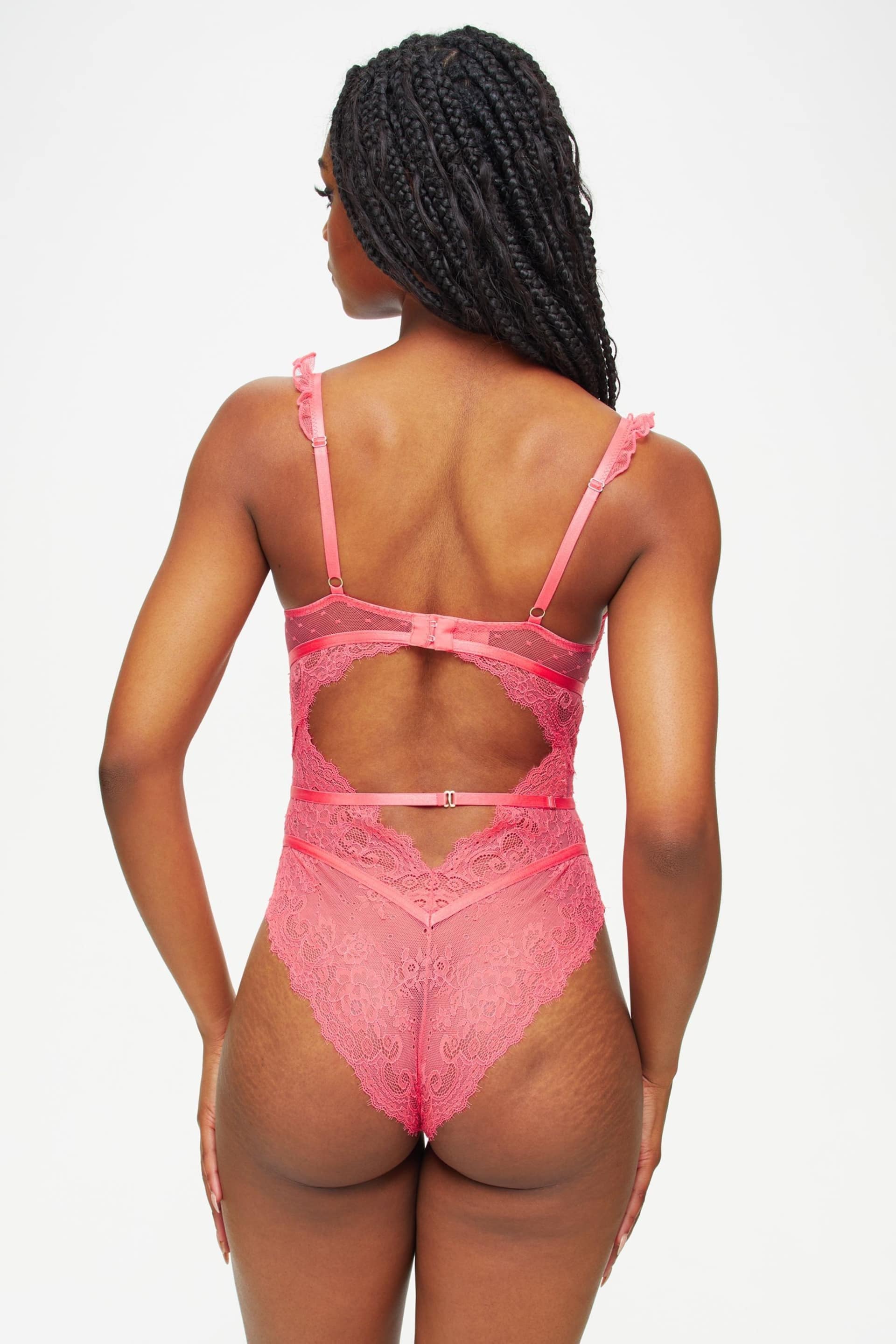 Ann Summers Pink Sweetheart Lace Body - Image 3 of 5