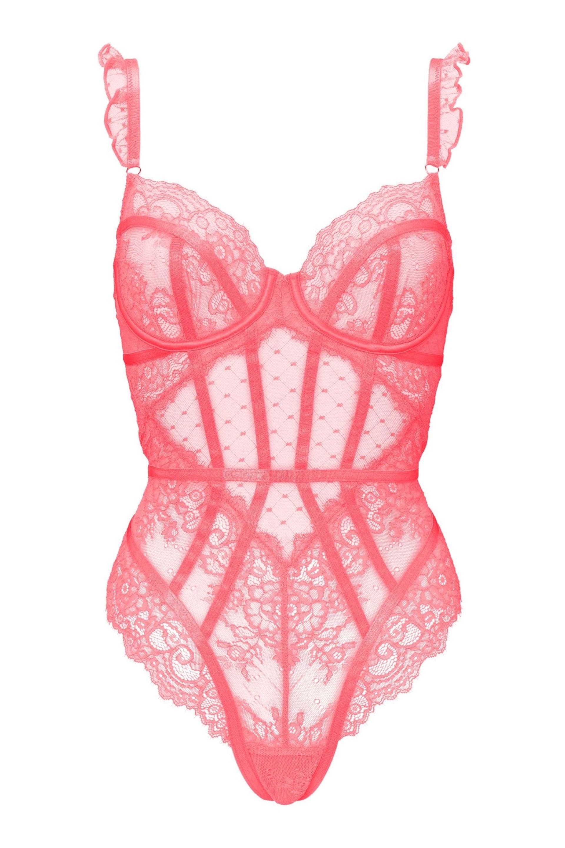 Ann Summers Pink Sweetheart Lace Body - Image 5 of 5
