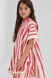 Reiss Multi Ray Junior Hooded Towelling Poncho - Image 1 of 6