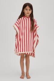 Reiss Multi Ray Junior Hooded Towelling Poncho - Image 3 of 6
