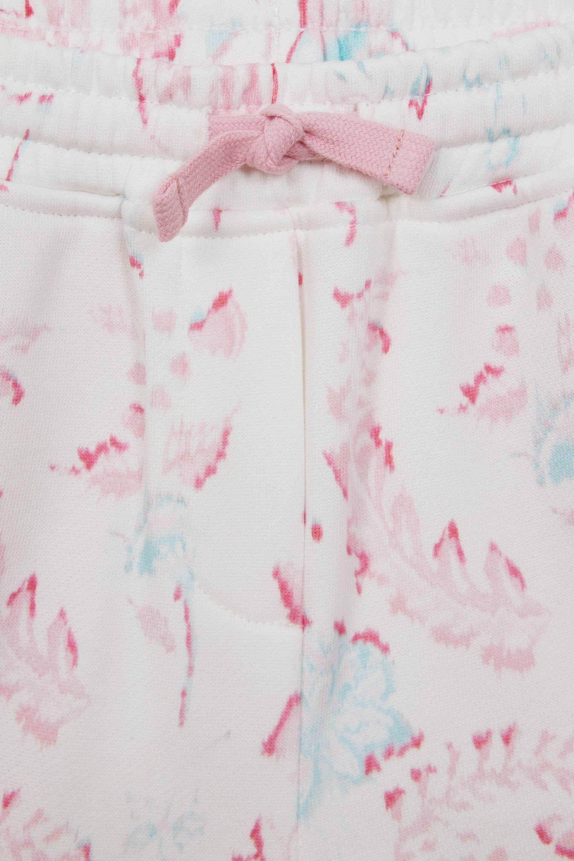 Reiss Pink Jessie Teen Crew Neck Jumper and Shorts Set - Image 7 of 7