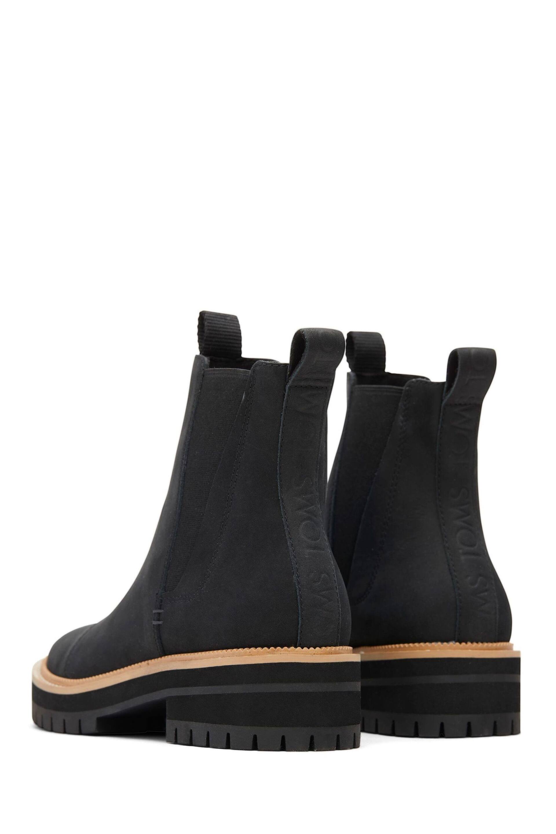 TOMS Dakota Water Resistant Leather with Faux Fur Boots - Image 5 of 7