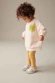 Yellow Relaxed Fit Sweater And Leggings Set (3mths-7yrs) - Image 2 of 6