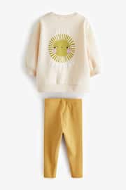 Yellow Relaxed Fit Sweater And Leggings Set (3mths-7yrs) - Image 5 of 6