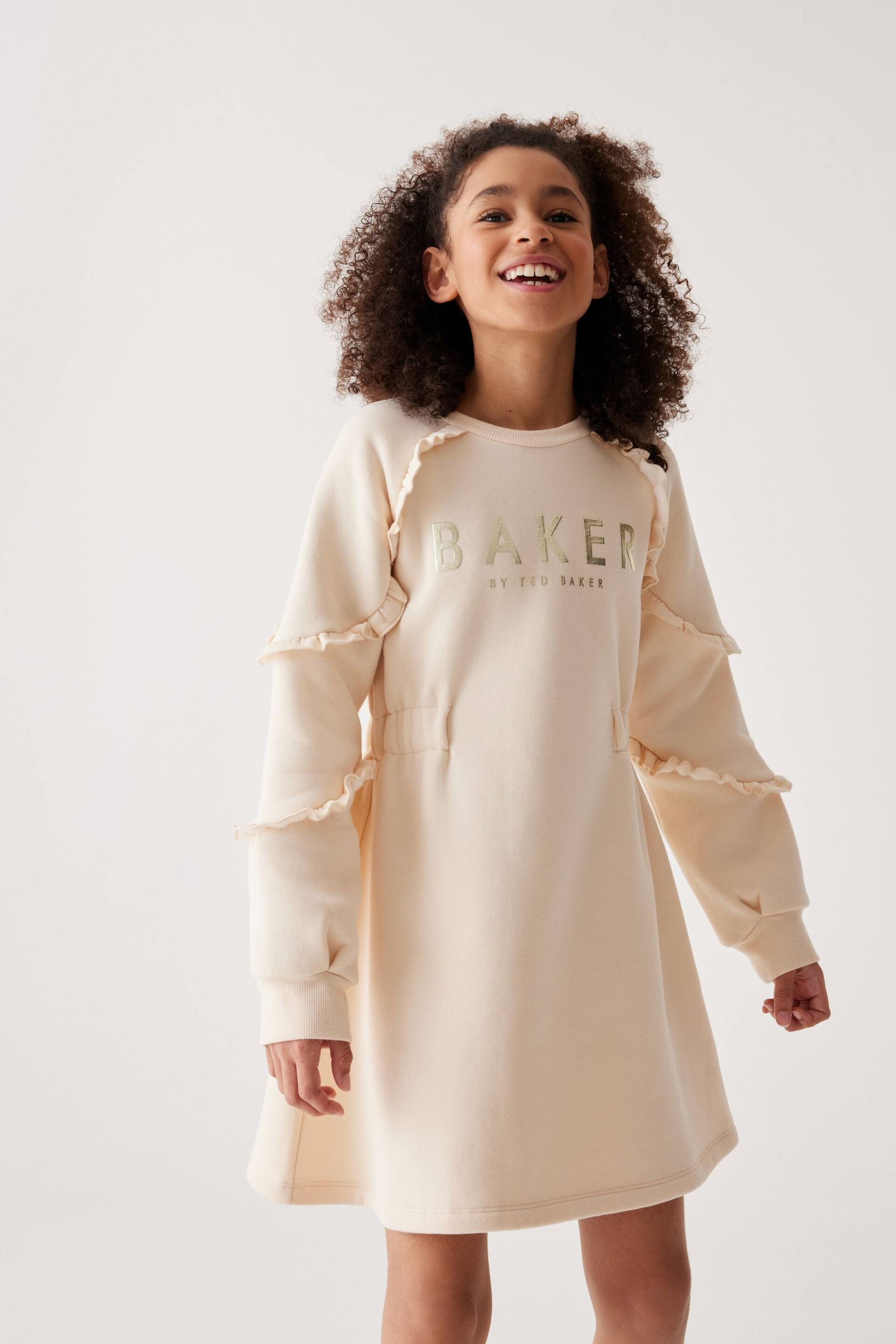 Baker by Ted Baker Frilled Sweat Dress - Image 1 of 9