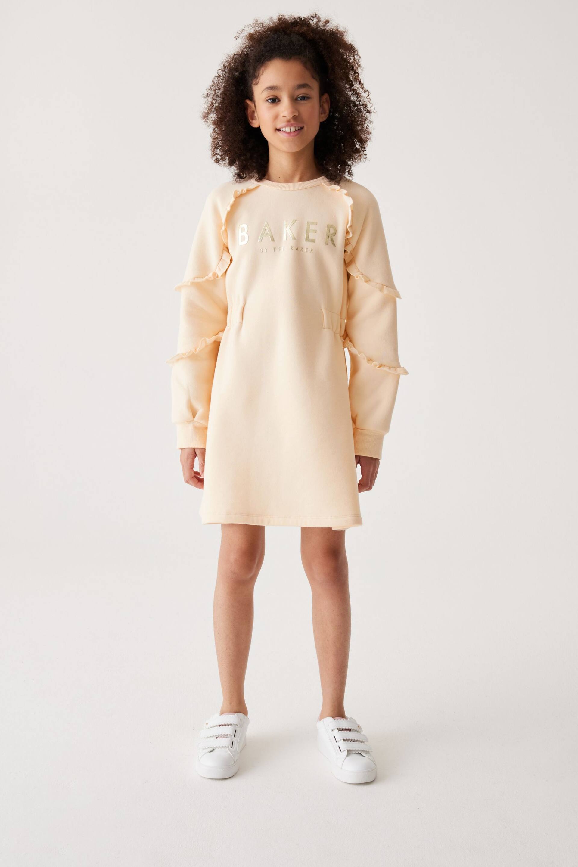 Baker by Ted Baker Frilled Sweat Dress - Image 2 of 9