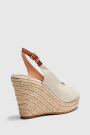 Novo Natural Regular Fit Ocean Slingback Espadrille Wedge - Image 4 of 4