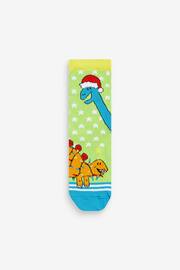 United Odd Socks Black Santa Saurus Socks - Image 4 of 10