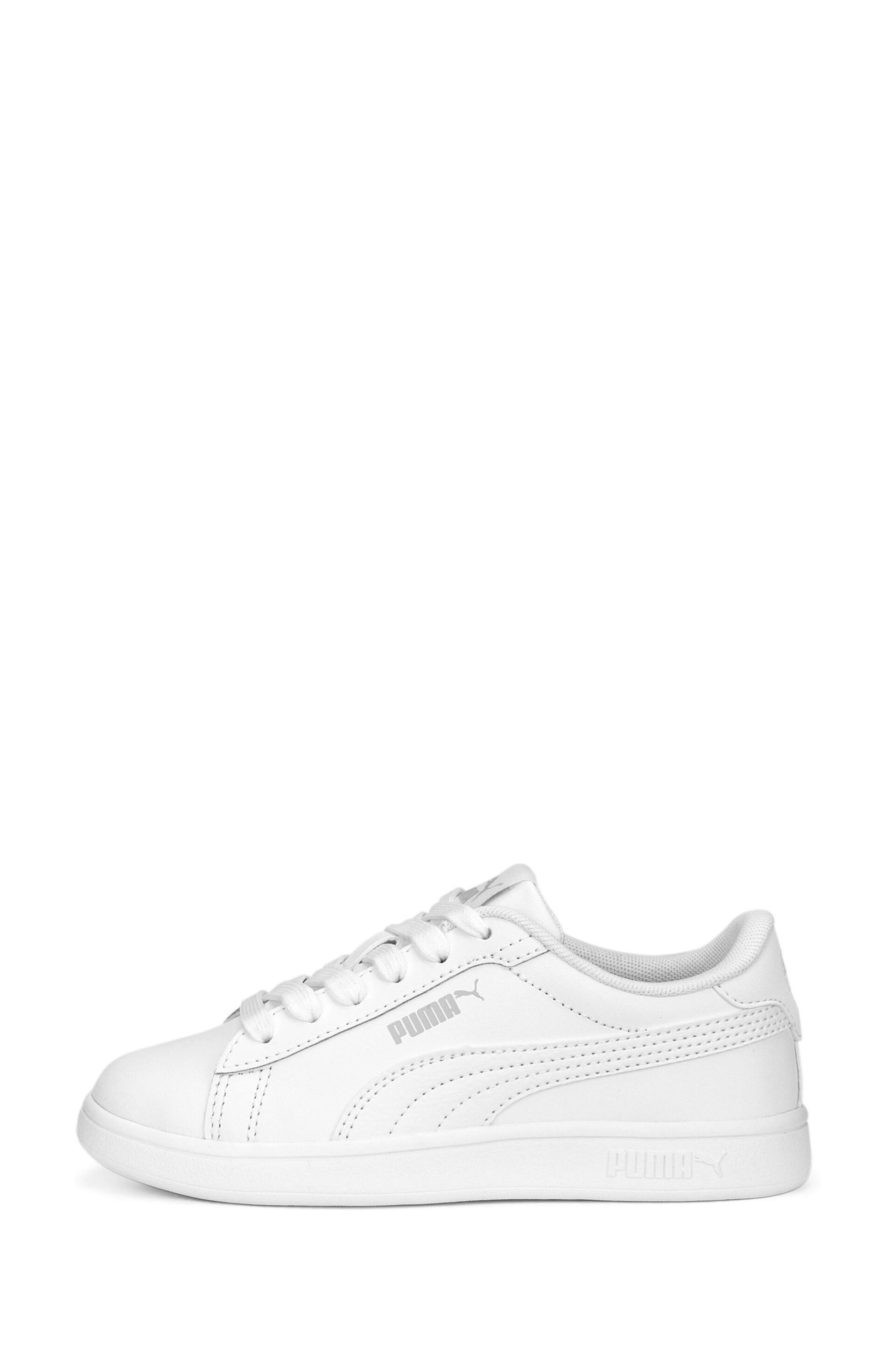 Puma White Smash 3.0 L Shoes - Image 2 of 6