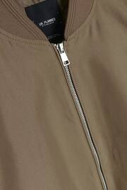 River Island Brown Cotton Bomber Jacket - Image 6 of 8