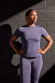 Graphite Grey Active Sports Short Sleeved T-shirt - Image 5 of 9
