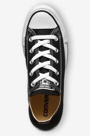 Converse Black Chuck Taylor All Star Ox Junior Trainers - Image 1 of 6