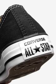 Converse Black Chuck Taylor All Star Ox Junior Trainers - Image 2 of 6