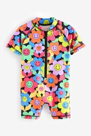 Multi Bright Floral Sunsafe Swimsuit (3mths-7yrs) - Image 5 of 7