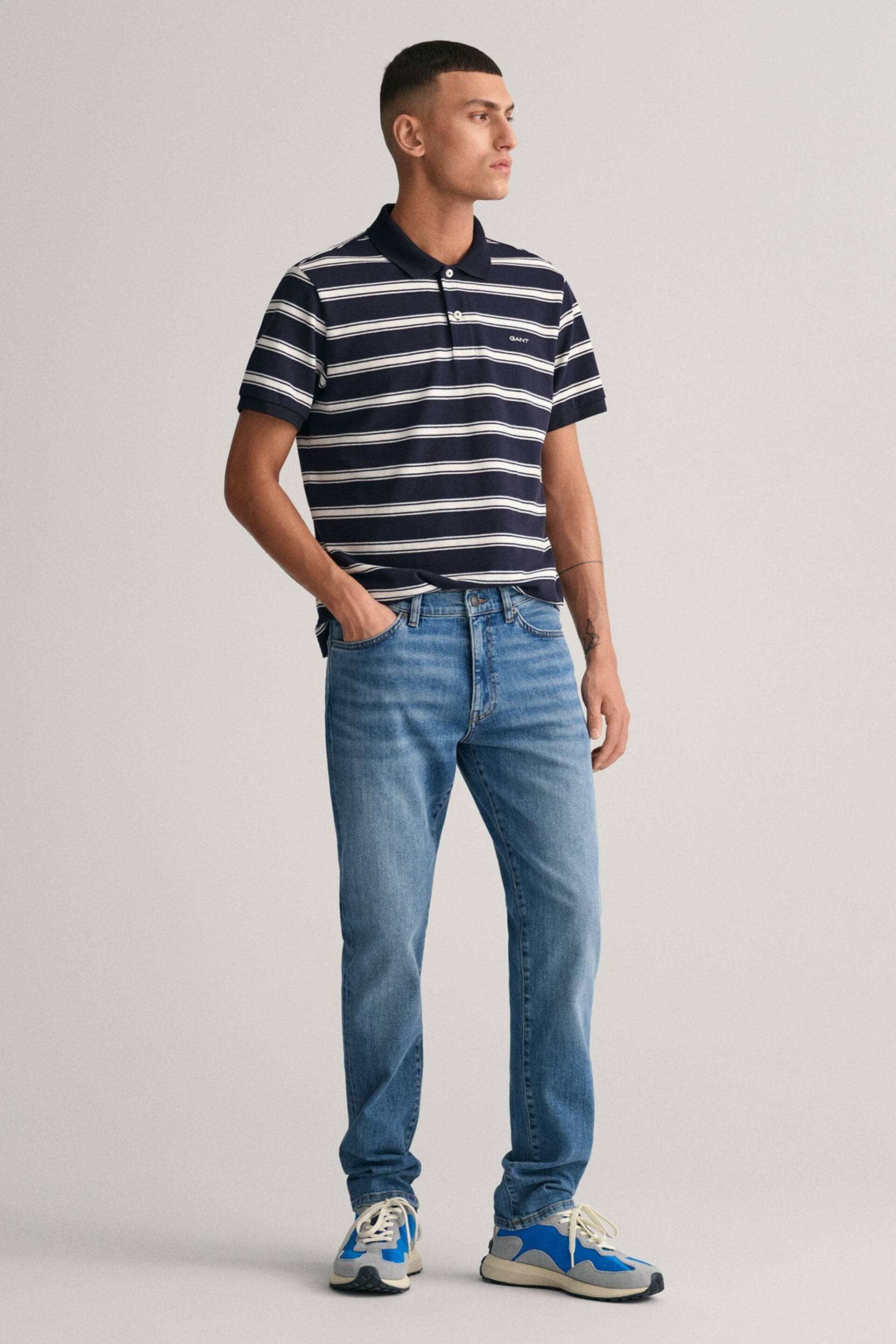 GANT Worn In Slim Fit Jeans - Image 1 of 5