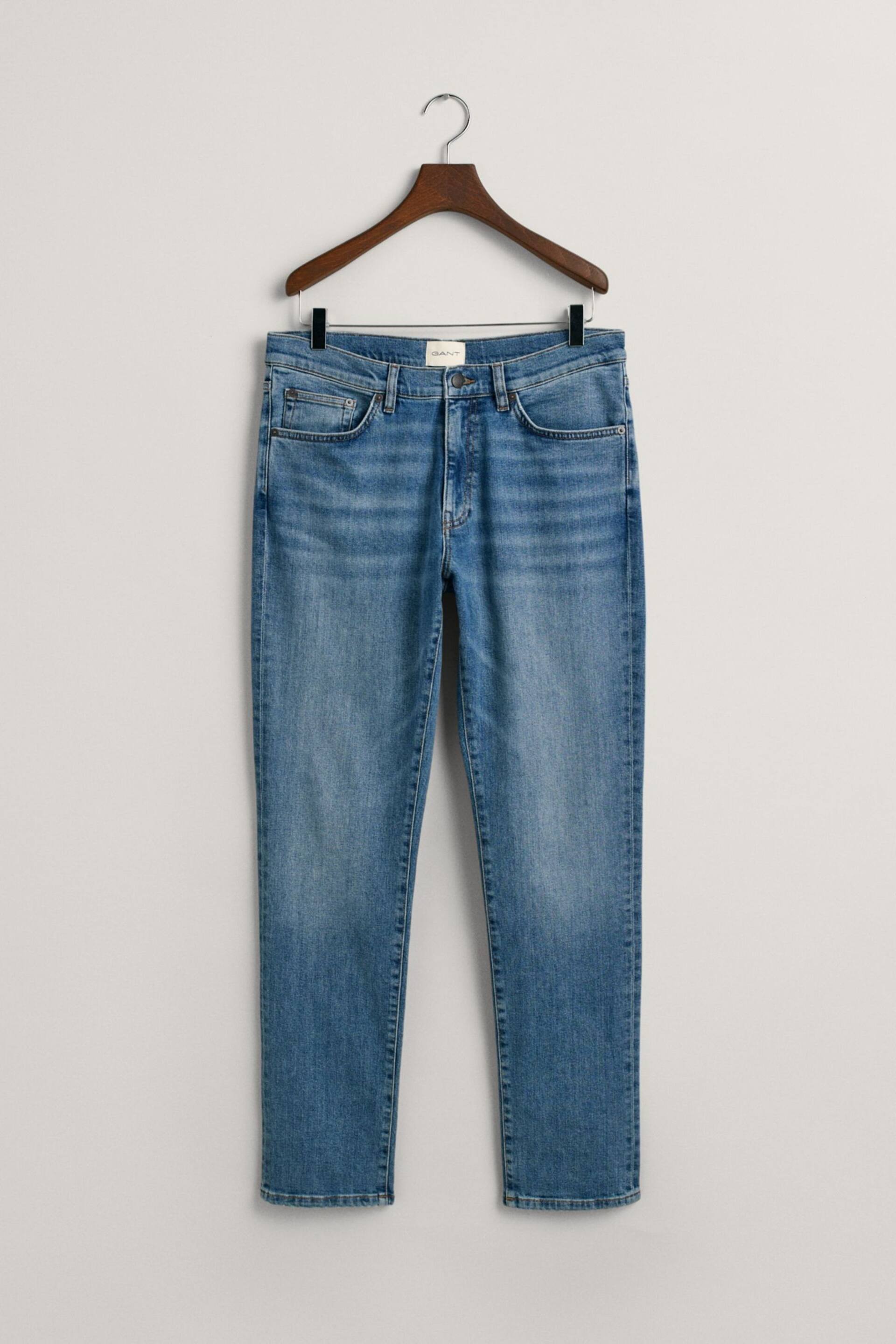 GANT Worn In Slim Fit Jeans - Image 5 of 5