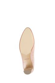 Jones Bootmaker Nude Zoey Leather Court Shoes - Image 6 of 6