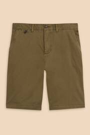 White Stuff Green Sutton Organic Chino Shorts - Image 5 of 7