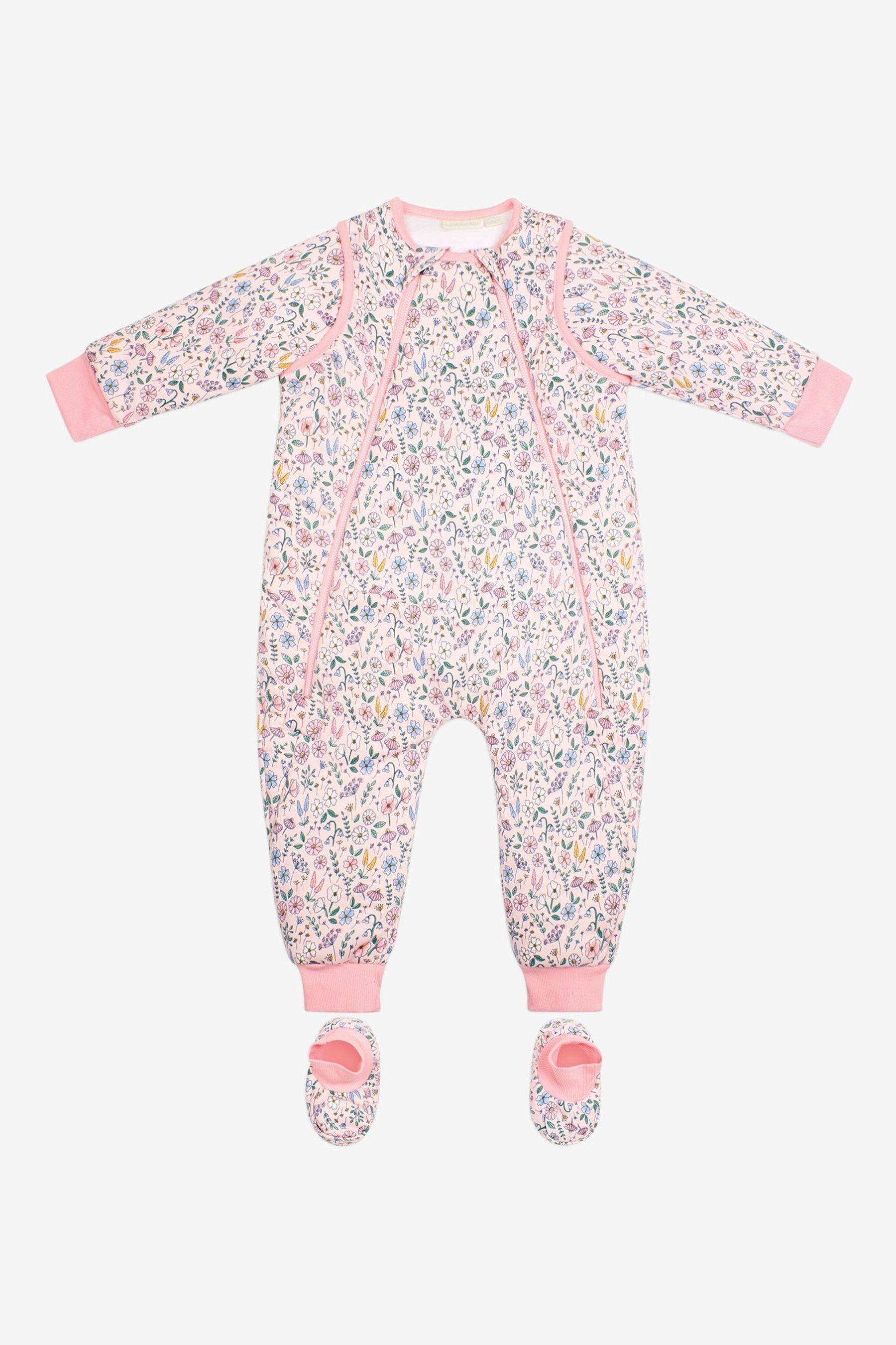 Buy JoJo Maman Bebe Pink Meadow 2.5 Tog Sleep Snuggler from Next Peru