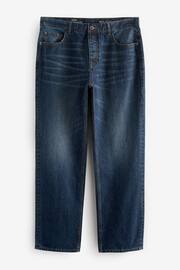 Blue Mid Relaxed Fit 100% Cotton Authentic Jeans - Image 8 of 12
