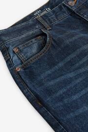 Blue Mid Relaxed Fit 100% Cotton Authentic Jeans - Image 9 of 12