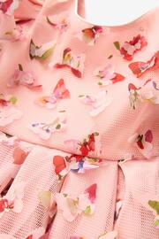 Baker by Ted Baker Pink 3D Butterfly Dress - Image 9 of 10