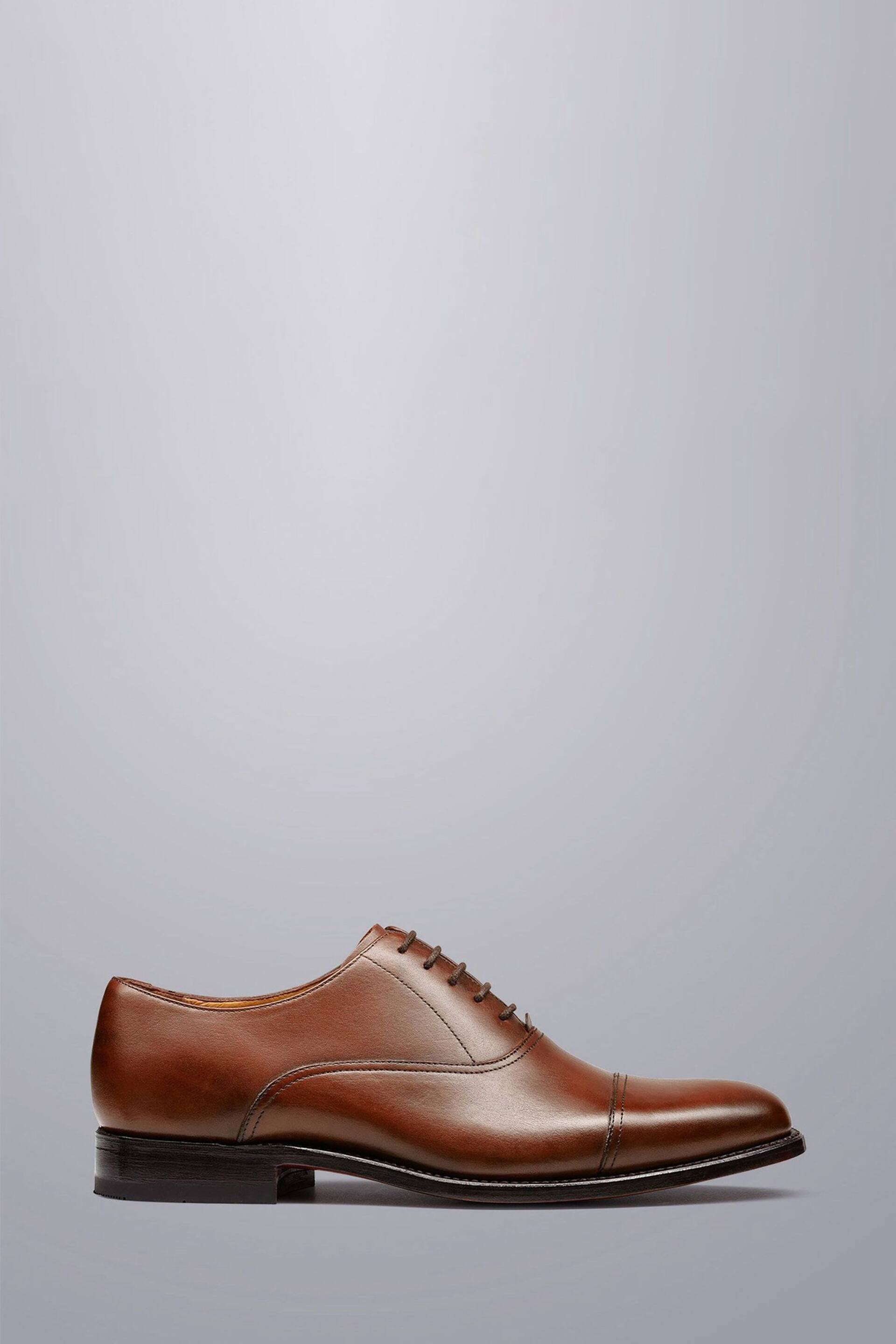 Charles Tyrwhitt Natural Leather Oxford Shoes - Image 1 of 4