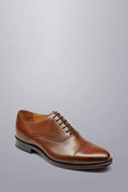 Charles Tyrwhitt Natural Leather Oxford Shoes - Image 2 of 4