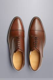 Charles Tyrwhitt Natural Leather Oxford Shoes - Image 4 of 4
