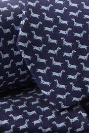 Charles Tyrwhitt Blue Hare Print Silk Tie - Image 3 of 3