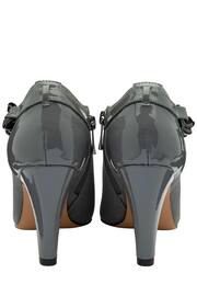 Lotus Grey Heeled Shoe Boots - Image 3 of 4
