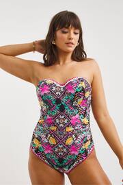 Figleaves Frida Underwired Tummy Control Regular Length Swimsuit - Image 3 of 5