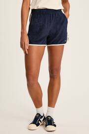 Joules Navy Blue Kingsley Towelling Shorts - Image 1 of 6