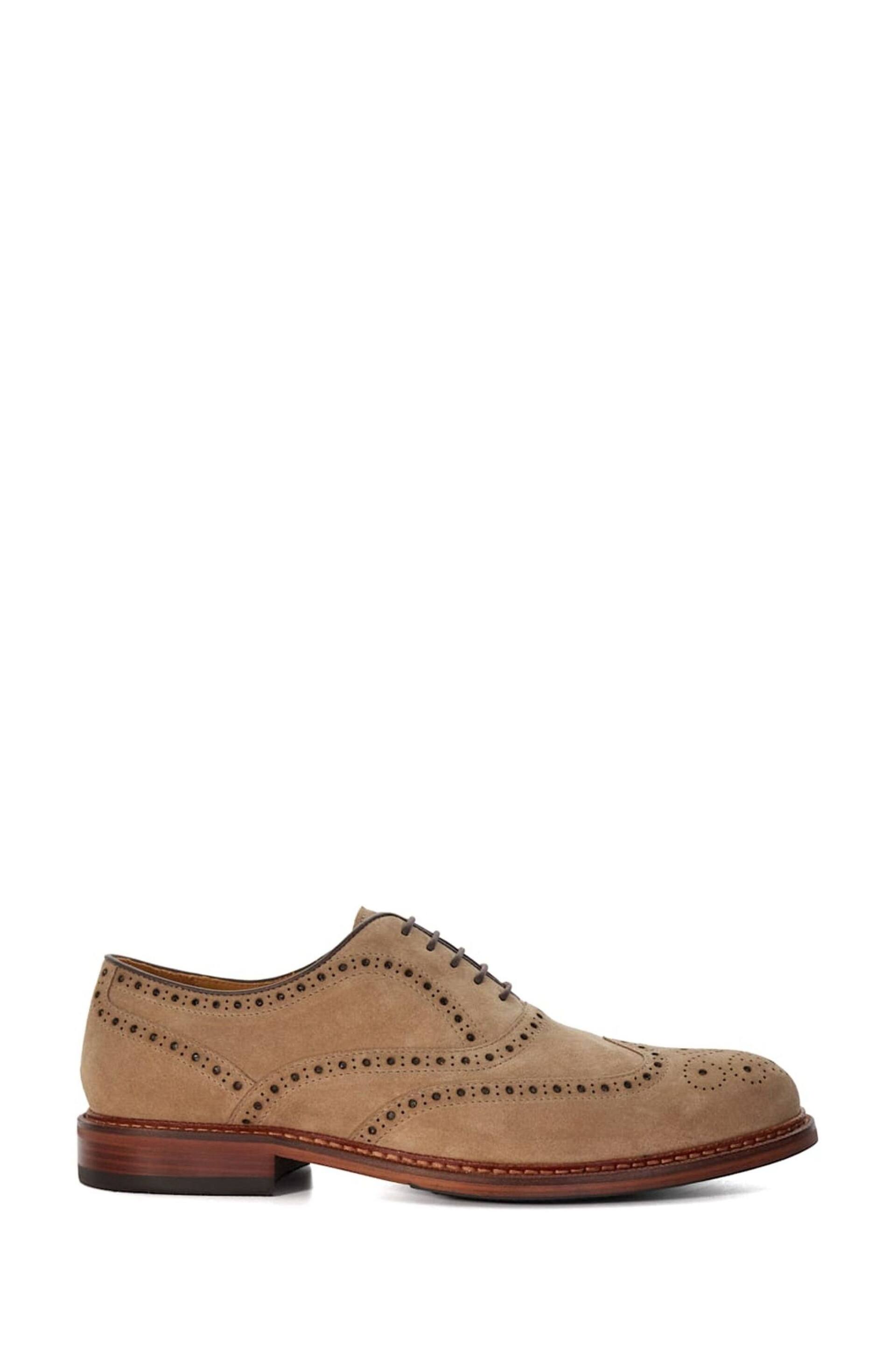 Dune London Brown Ground Solihull Oxford Brogues - Image 1 of 6