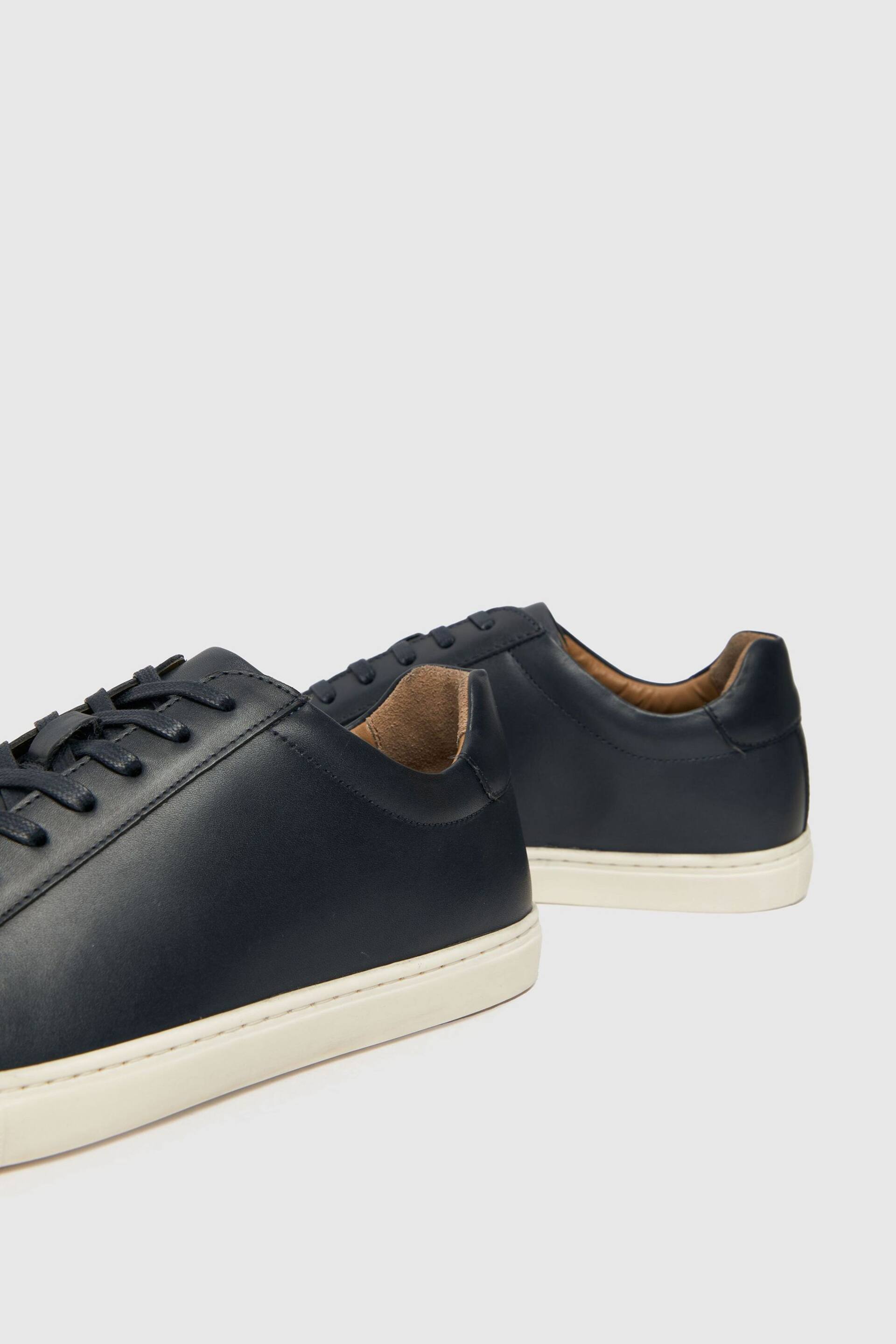 Schuh Wayne Leather Trainers - Image 3 of 4