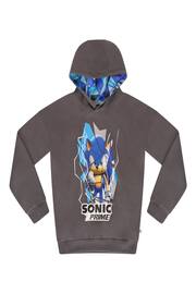 Brand Threads Grey Sonic Prime Boys Hoodie - Image 1 of 3