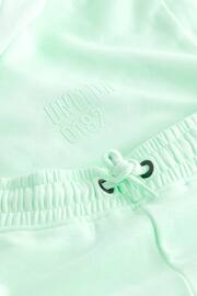 Mint Green Short Sleeve Hoodie and Shorts Set (3-16yrs) - Image 3 of 3