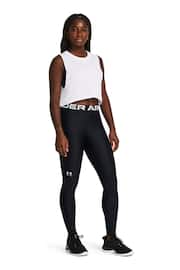 Under Armour Black Womens Heat Gear Authentics Leggings - Image 3 of 5