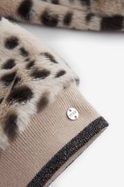 Mint Velvet Animal Print Faux Fur Jacket - Image 6 of 7