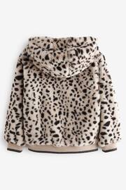 Mint Velvet Animal Print Faux Fur Jacket - Image 7 of 7