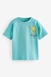 Blue Monsters Inc Short Sleeve T-Shirt (3mths-8yrs) - Image 1 of 3
